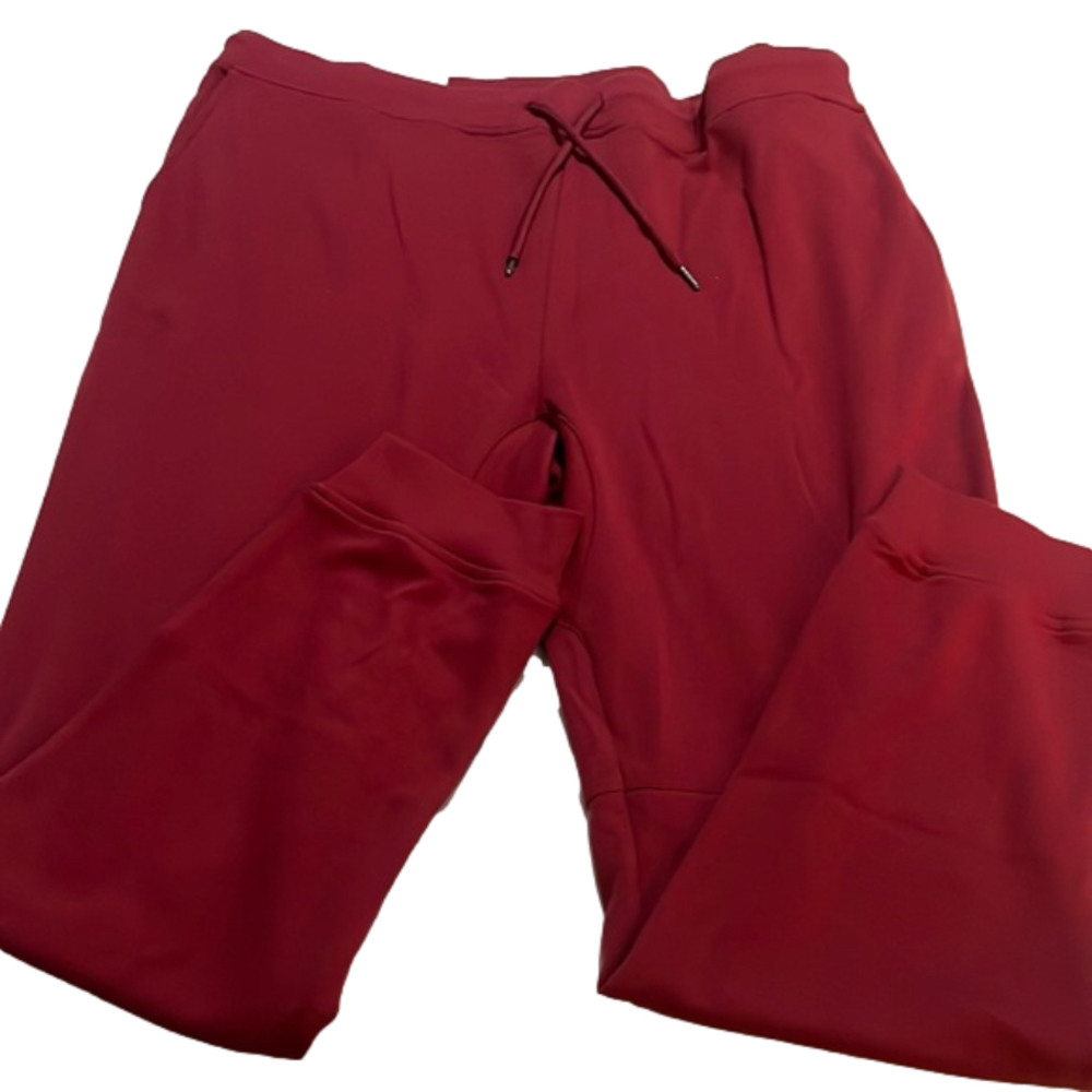 Burgundy Big & TALL jogger